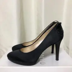 美品　tozoo トゥズー　ブラック ハイヒール パンプス　入学式　卒業式￼