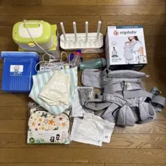 ergobaby OMNI 360 ベビーキャリア グレーミルトン授乳クッション