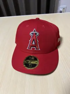 新品未使用 New Era 59FIFTY レッドキャップ 7 1/4