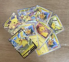 オークション ポケカ ピカチュウ 8枚 まとめ売り ex.V など
