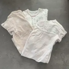 ベビーロンパース　3つセット