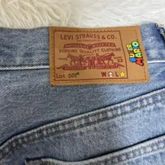Levi's 501 Super Mario コラボ デニム
