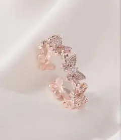 バタフライ リング 蝶々