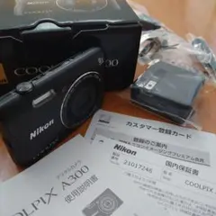 Nikon COOLPIX A300 ブラック コンパクトデジタルカメラ 箱付 i-camera-shop_nikon-coolpix-
