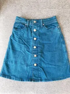 デニム台形スカート デニムスカート