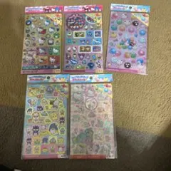 サンリオキャラクターズ キラッとシール 5枚