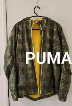美品 プーマ PUMA 裏地フリース Lサイズ ウィンドブレーカー