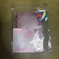 クーリア 新品シール帳/とうめいシールバインダー/クリア/ピンク