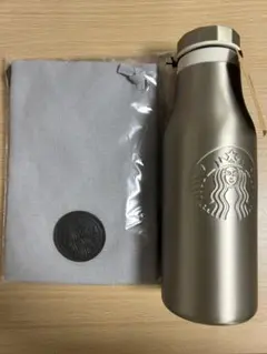 Starbucks福袋2026 ステンレスロゴボトルシルバー サコッシュセット