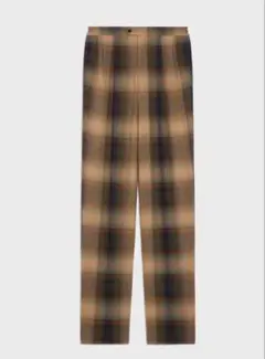 未使用　25AW セリーヌ　チェック　ウールパンツ　パジャマパンツ 2026年最新】CELINE 汚れ・破れ・臭いなど：なし メンズ スラックスの