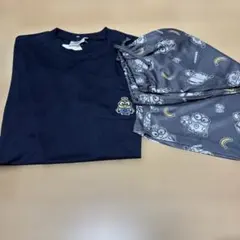 お値下げ 新品 ミニオン Tシャツ パンツセット ルームウェア Lサイズ メンズのサムネイル