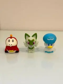 ポケモン　指人形　ニャオハ　クワッス　ホゲータ