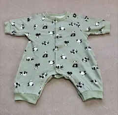 パンダ柄ロンパース サイズ60