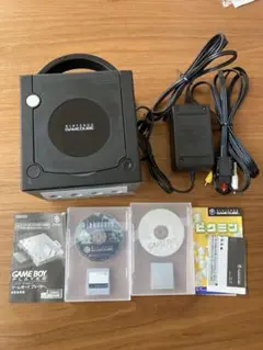 ゲームキューブ　本体＋ゲームボーイプレーヤー＋ソフトのセット　実働品
