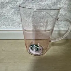 STARBUCKS 耐熱グラス　ピンクグラデーション