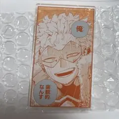 ヒロアカ　原画展　名言アクリル缶バッジコレクション　ホークス