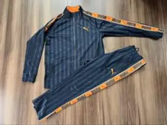 美品 希少 PUMA プーマ ジャージ 上下セット ボルドー えんじ サイド