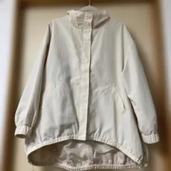 rpsナイロンワッシャースタンドカラーブルゾン　アイボリー新品　Freeサイズ