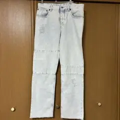 R828.1 メゾンマルジェラ デニム パンツ ダメージ加工