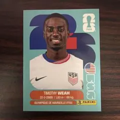 Panini FIFA 2026 ティモシー・ウェア USA 12