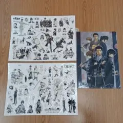 大銀魂展 ウォールステッカー クリアファイル 3点　ばら売り不可