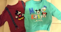 ミッキーマウス トレーナー　2点セット 90cm
