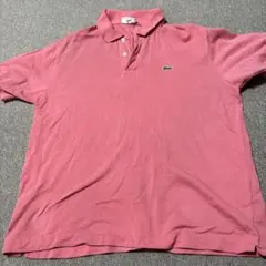 LACOSTEポロシャツピンクのサムネイル