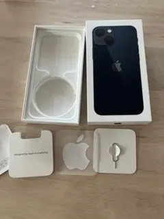 iPhone13mini 128GB 黒　空箱　シムピン　シール