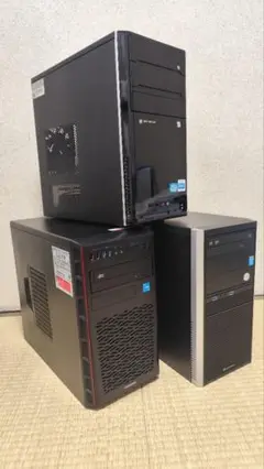 3台セットPCケース M-ATXサイズ