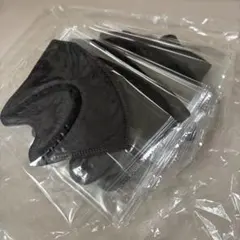 黒マスク 立体マスク(不織布マスク)21枚セット 個包装 ブラック