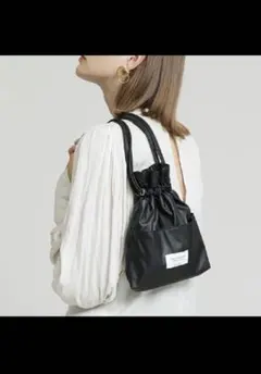 ブラック バッグ　beautiful people