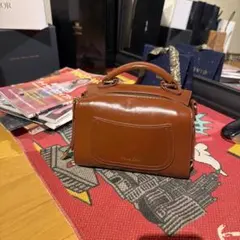Chan 288 ブラウン ショルダーバッグ