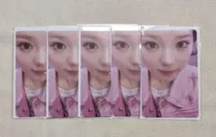 NiziU　リオ　ハッピードロー　F賞　A5枚　オンラインくじ