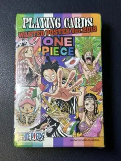 【限定品】【数量限定】ONE PIECE トランプ 手配書 Ver.2015