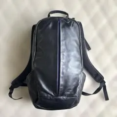 NAUGHTIAM ノーティアム　撥水レザー リュックサック　A4 完売品 NAUGHTIAM ノーティアム 撥水レザー リュックサック A4 完売品 - メルカリ