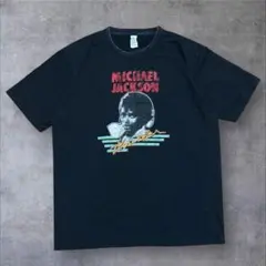 00s マイケルジャクソン Tシャツ Hanes フェード 映画公開 - メルカリ
