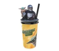 スターウォーズマンダロリアングローグー トッパーフィギュア付ドリンクカップ