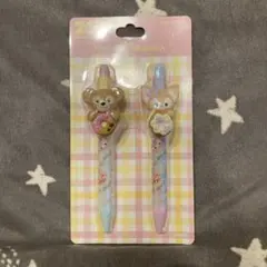 ダッフィー＆フレンズ フィルド・ウィズ・ジョイ！　ボールペン2本　新品
