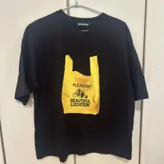She same Tシャツ　エコバッグ（黒）