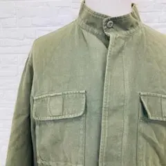 グリーンレーベル リラクシング　カーキ色　ミリタリージャケット　M