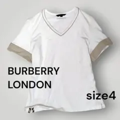BURBERRY LONDON バーバリー 半袖　Tシャツ 日本製 4 大きめ