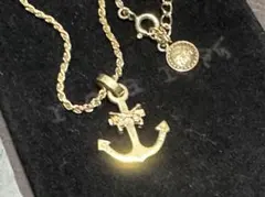 特価roar アンカー型ネックレス金シルバー925未使用品