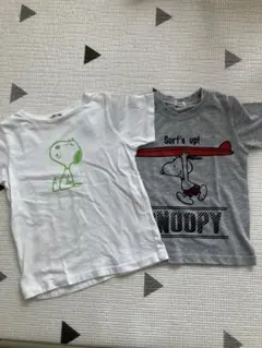 スヌーピー Tシャツ 2枚セット※サイズ違い