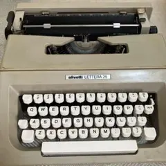 olivetti LETTERA25 タイプライター OLIVETTI Lettera 25 タイプライター インクリボン交換済み – zakka