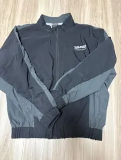 THRASHER ナイロンジャケット 黒/グレー