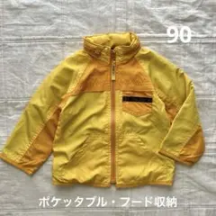 【90】BRANSHES イエロー ウィンドブレーカー