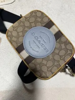 COACH キノコ柄刺繍ポーチ - メルカリ
