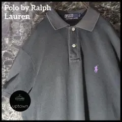 Polo by Ralph Lauren 90s ダークグレー ポロシャツ L