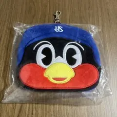 東京ヤクルトスワローズ　つば九郎 フェイスリールホルダー　パスケース