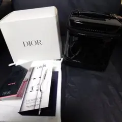 DIOR バニティポーチ 黒 エナメル 2026 最新ノベルティ